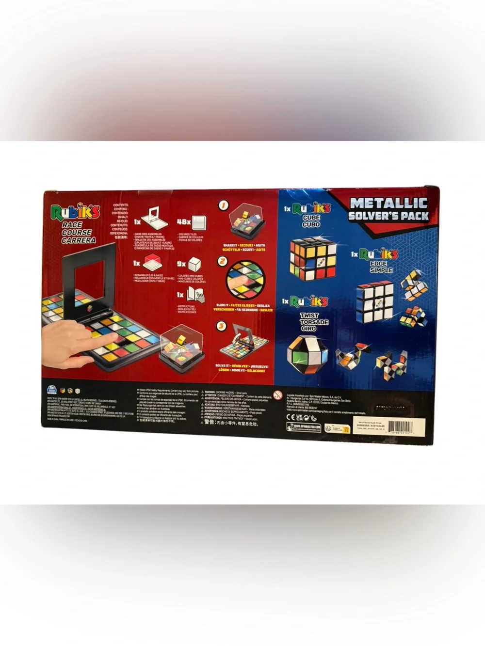 Rubik's Metallic Solver's Pack 4-in-1 Set - Special Edition Bundle NIB